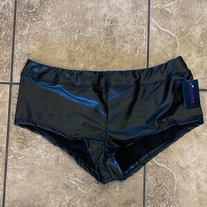 Body Rage pleather shorts/underwear NWT